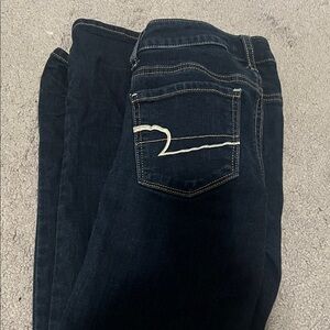 AE SKINNY SUPER STRETCH SIZE 00
